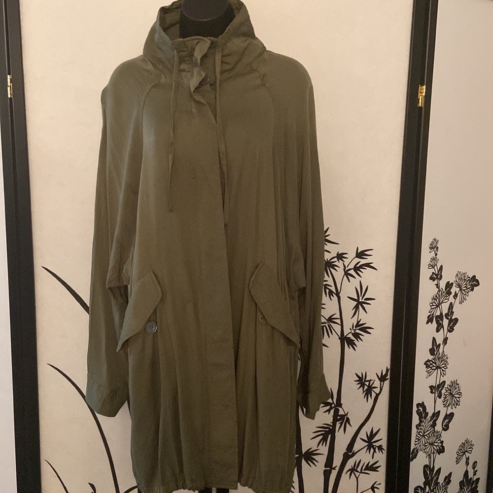 Cowl Neck Lightweight Jacket